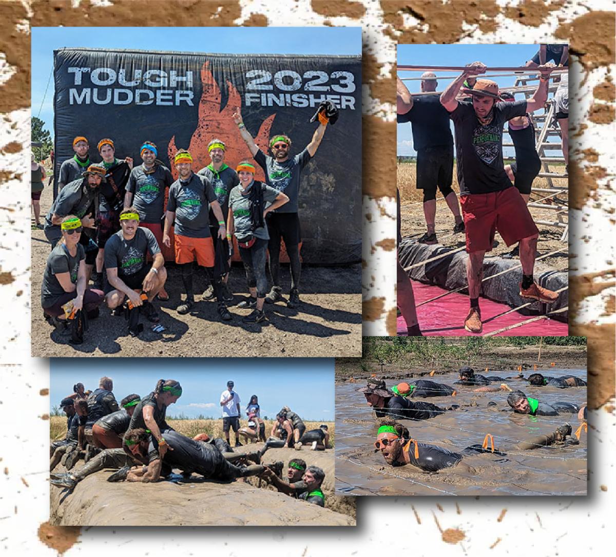 July 2023 6 Tough Mudder Collage